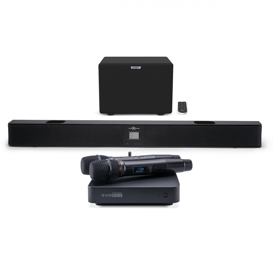 караоке-комплект EVOBOX Plus + EvoSound Bar (саундбар с караоке) в Иваново