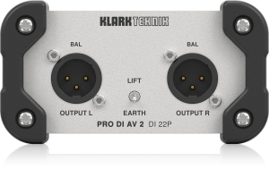 Klark Teknik DI 22P пассивный стерео директ-бокс в Иваново