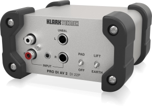 Klark Teknik DI 22P пассивный стерео директ-бокс в Иваново