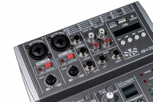 SVS Audiotechnik mixers AM-4 DSP Аналоговый микшерный пульт, 4-канала в Иваново